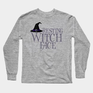 Resting Witch Face Long Sleeve T-Shirt